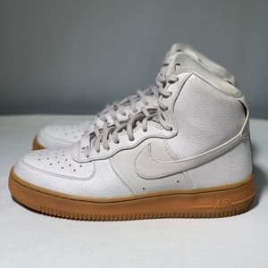 Cream Air Force 1s